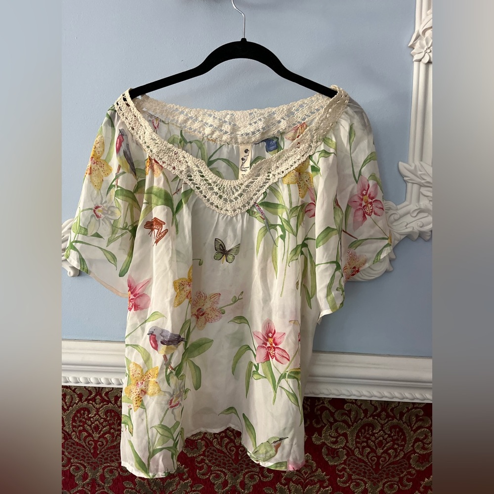 BOTANICAL BLOUSE main image 0